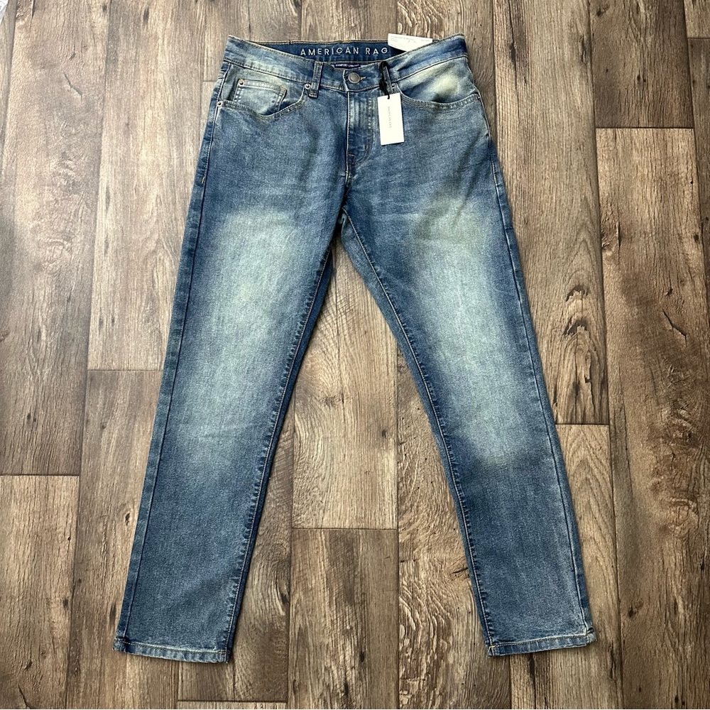 American Rag Slim Fit Comfort Stretch Blue Jeans Men’s Size 36 x 30